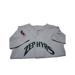 Vintage New Orleans Zephyrs Jersey Youth M Minor League Baseball 90s USA C16.1
